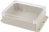 Small Enclosure, Abs, Grey/clear; Enclosure Type Hammond - 29AH0280 - Newark, An Avnet Company