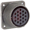 connector,metal circular,box mount recept,no bkshl,size 20,17#16 solder socket - 70143553 - Allied Electronics, Inc.
