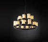 CNDL-8767-10-CREM-DBRZ Mid. Chandeliers-Pillar Candle - 497525 - Capital Lighting, Inc.