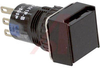 Switch;NON-ILLUM.OILTIGHT ENCLOSURE(IP65)Momentary ACTION;SQUARE LENS;SPDT;BLACK - 70173293 - Allied Electronics, Inc.