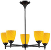 10155/5DR-CN Mid. Chandeliers-Glass Up - 638260 - Capital Lighting, Inc.