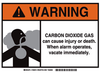 Carbon Dioxide Signs - 106019 - Brady Corporation