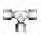 DIN Bite Type Tube Fitting - DART Adjustable Run Tee - Image