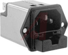 Fuseholder; lt0.5 mA; 5 x 20 mm; 50/60 Hz; 8 mm (Max.) (Screw-On); Panel Mount - 70080086 - Allied Electronics, Inc.