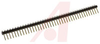 Header; Breakaway; 0.100 in.; PCB Mount; Single; 40; 0.025 in.; 0.11 in.; 3 A - 70042461 - Allied Electronics, Inc.