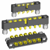 8 Pos. Male SIL Vertical Throughboard Conn. Jackscrews - M80-5000000M2-08-332-00-000 - Harwin Plc