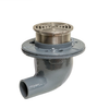 Floor Drain with Round Strainer and NH Side Outlet - FD-100-SO - Watts