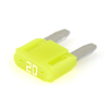 Littelfuse MINI® Fuse, LED Smart Glow, 20A, 32VDC, Yellow, 0MIN020.MXGLO -- 46265 - Image