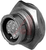 Connector; #12; Solder Cup; 2; Pin; Gold over Nickel 600 V - 70025485 - Allied Electronics, Inc.