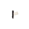 Electronic Locking Swinghandle, HID 125kHz Card Reader, RS-232 Output, CH 751 Key DIN Lock, Glass Filled Nylon, Black - H3-EM-69-200 - Southco
