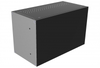 Small Enclosures - Rack-Mounted Enclosures - RM3U0804VBK - Hammond Manufacturing Company Inc.