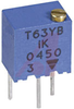 Trimmer;Cermet;Rest 1 Kilohms;PCB;Linear;Pwr-Rtg 0.25W;Dim 6.8mmLx6.8mmWx5mmH - 70218593 - Allied Electronics, Inc.