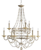 P4444-34 Large Chandeliers-Candle - 604132 - Capital Lighting, Inc.