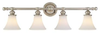 4504-PN Bathroom Fixtures-Four Lights - 449775 - Capital Lighting, Inc.