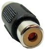 RCA F/F Coupler Nickle Plated - 251-115 - SFCable.com