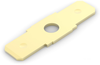 Pcb Terminal, 6.35Mm X 0.81Mm, Brass; Tab Size Metric Amp Te Connectivity - 19C9223 - Newark, An Avnet Company