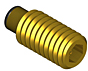 Inch Threaded Inserts, Nose Seals, 6-32 UNC, 10-32 UNF, 1/4