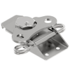 Link Lock Draw Latch, Large Size, Spring Loaded, Steel, Bright - K5-2858-07 - Southco