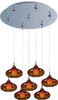 E93748-141PC Mini Pendants-4+Light Cluster - 331517 - Capital Lighting, Inc.
