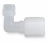 Flare compression pipe adapter elbow, 1/2