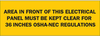 Electrical Hazard Sign - 84949 - Brady Corporation