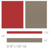 3M Scotchcal 74650 Dark Red / Pewter Striping Automotive Tape - 5/16 in Width x 150 ft Length - 2 mil Thick - 051141-74650 - R. S. Hughes Company, Inc.