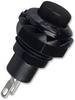 Switch, Pushbutton, Spst, 3A, 125Vac, Black; Product Range E-Switch - 15N8736 - Newark, An Avnet Company