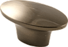 Ellipse Knob, Antique Brass - 814592 - HardwareSource, Inc.