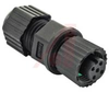 CONNECTOR, M12 FIELD SERVICEABLE, FEMALE, 5 POSITION - 70084734 - Allied Electronics, Inc.