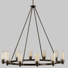 2347OZ Large Chandeliers-Pillar Candle - 495185 - Capital Lighting, Inc.