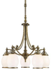 11048/5 Mid. Chandeliers-Glass Down - 423359 - Capital Lighting, Inc.