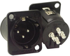 3 Pin Xlr Connector Male Panel Silver Pins; No. Of Contacts Switchcraft/conxall - 31AC3288 - Newark, An Avnet Company