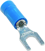 Terminal, Spade/fork, 1/4In, Crimp, Blue; Product Range Abb Thomas & Betts - 94F7394 - Newark, An Avnet Company