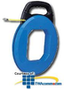 Ideal Tuff-Grip Fiberglass Fish Tape with Eyelet - 50' - 31-062 - TelephoneStuff.com