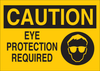 Brady B-302 Polyester Rectangle Yellow Personal Protection Equipment (PPE) Sign - 14 in Width x 10 in Height - Laminated - TEXT: CAUTION - 131906 - 754473-82691 - R. S. Hughes Company, Inc.