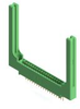 Card Edge Conn, Single Side, 18Pos, Th; Card Edge Connector Type Edac - 73AJ0185 - Newark, An Avnet Company