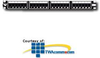 ICC HiPerlink 6 - Cat 6 Patch Panel - 24 Port/1 RMS - ICMPP02460 - TelephoneStuff.com
