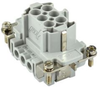 Heavy Duty Insert, Rcpt, 6 Pos, 16A Rohs Compliant Multicomp Pro - 78AH7377 - Newark, An Avnet Company