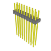 Headers, Male Pins - 612-TSW-109-13-T-D-ND - DigiKey