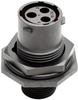 Circular Conn, Rcpt, 3Pos, Jam Nut; Product Range Amphenol Sine/tuchel - 11AC3829 - Newark, An Avnet Company
