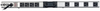 8-Outlet Foldable Power Strip with 1 Pivot, 120V, 12A, 15-ft. Cord, 5-15P, 24 in. -- PSF2408 - Image