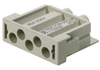 Rectangular Insert, Plug, 5 Position, Crimp; Product Range Weidmuller - 25C2048 - Newark, An Avnet Company