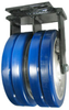 Rigid - Swivel-EAZ Dual Wheel Caster - Model 2-B35 - 2-B35SWE8F95A-R - Caster City, Inc.