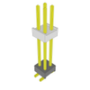 Board Spacers, Stackers (Board to Board) - 612-HW-02-12-G-D-710-SM-ND - DigiKey