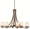 1673OZ Mid. Chandeliers-Pillar Candle - 721413 - Capital Lighting, Inc.