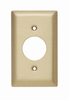 Single Receptacle Openings, One Gang, Brass - SB7 - Legrand