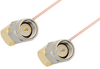 SMA Male Right Angle to SMA Male Right Angle Cable 36 Inch Length Using PE-034SR Coax, RoHS - PE34219LF-36 - Pasternack