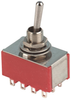 Toggle Switch, 4Pdt, 5A, 120Vac, Solder; Switch Operation E-Switch - 16N0286 - Newark, An Avnet Company