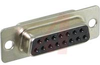 CONNECTORS, D-SUB, D SERIES, SOLDER, NICKEL, 15 POS, FEMALE - 70172394 - Allied Electronics, Inc.