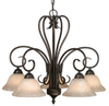 8606-D5 RBZ Mid. Chandeliers-Glass Down - 733568 - Capital Lighting, Inc.